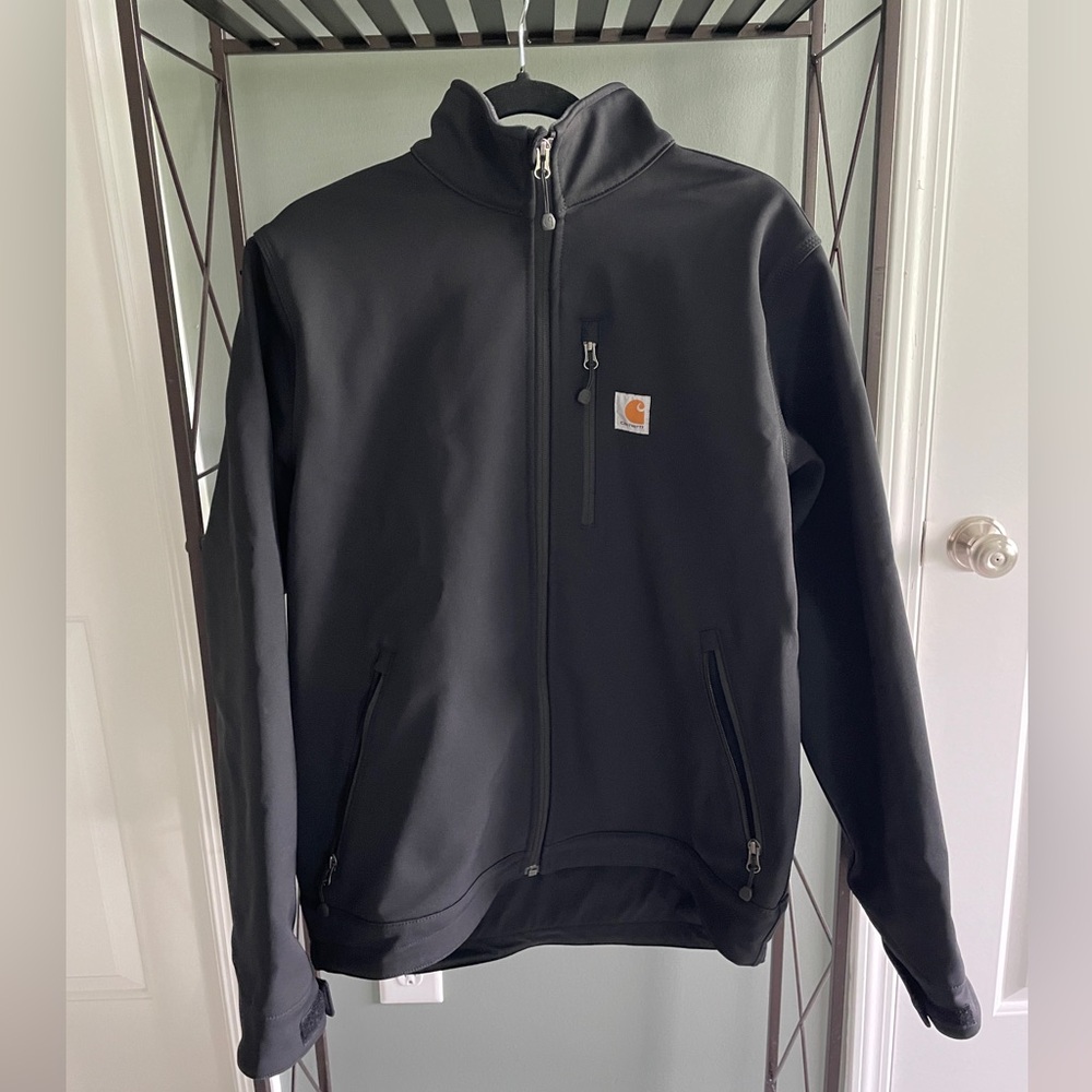 Carhartt Men’s Rain Defender Relaxed Fit Heavyweight Softshell Jacket